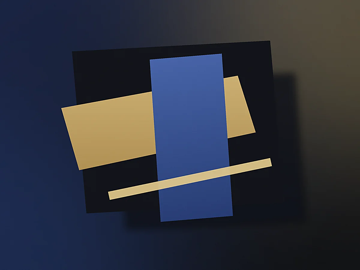COBALT ART — abstract digital artwork by Somia Naveed